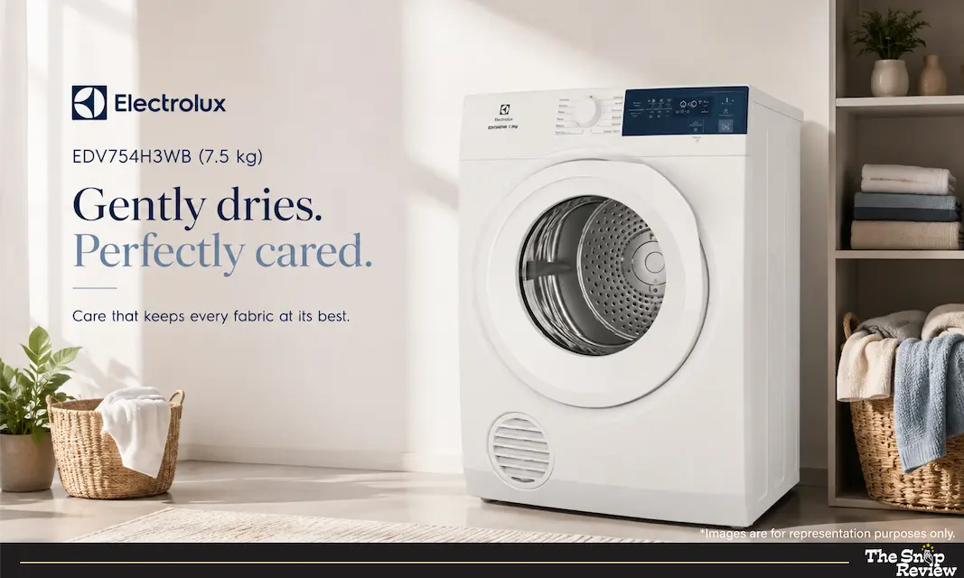 Electrolux EDV754H3WB (7.5 kg) Clothes Dryer