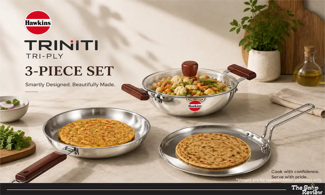 Hawkins Triniti Tri-Ply 3-Piece Set