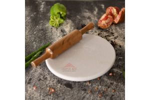 Jaipur Ace Marble Chakla Belan Set