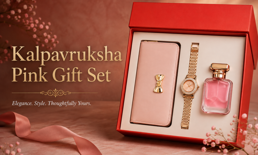 Kalpavruksha Pink Gift Set