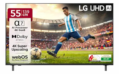LG UA8200 55 Inch 4K UHD Smart TV