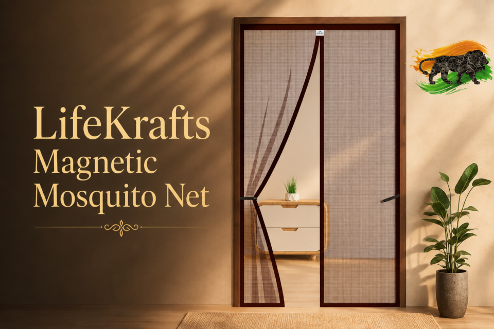 LifeKrafts Magnetic Mosquito Net