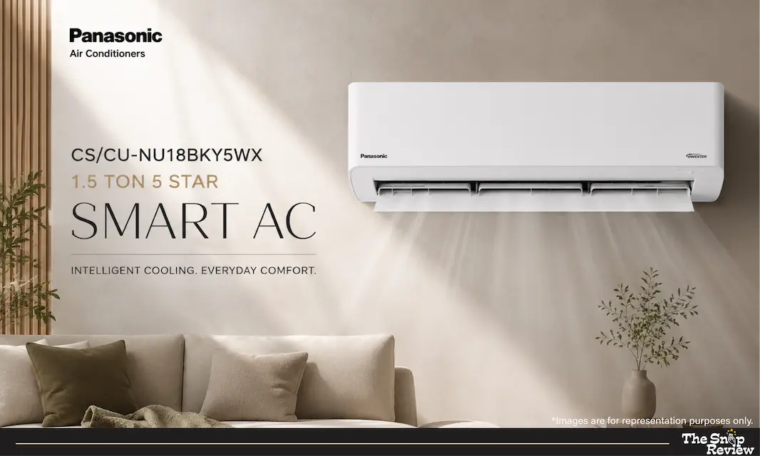 Panasonic CS CU-NU18BKY5WX 1.5 Ton 5 Star