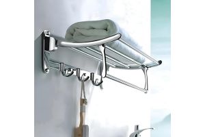Plantex Folding Towel Rack