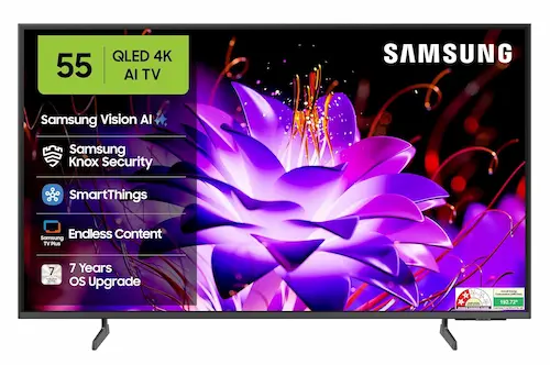 Samsung QEF1 55 Inch Vision AI QLED TV