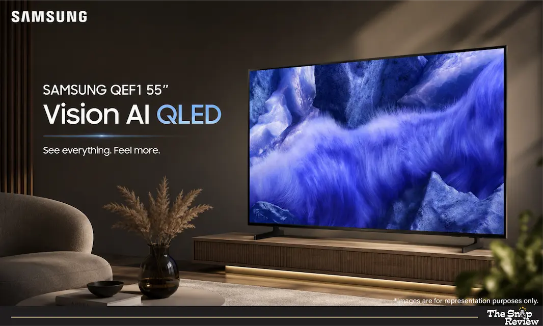 Samsung QEF1 55 Inch Vision AI QLED