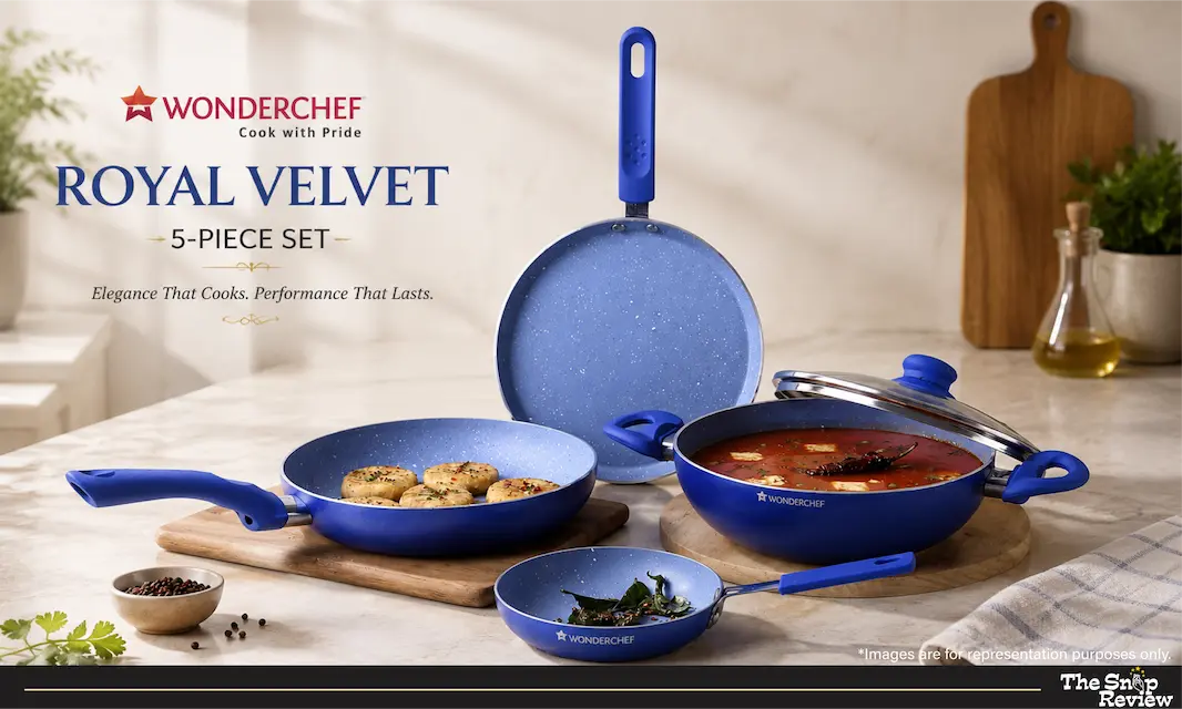 Wonderchef Royal Velvet 5-Piece Set
