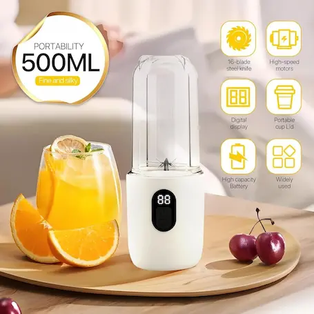 NutriBullet Steel Portable USB Smoothie Blender