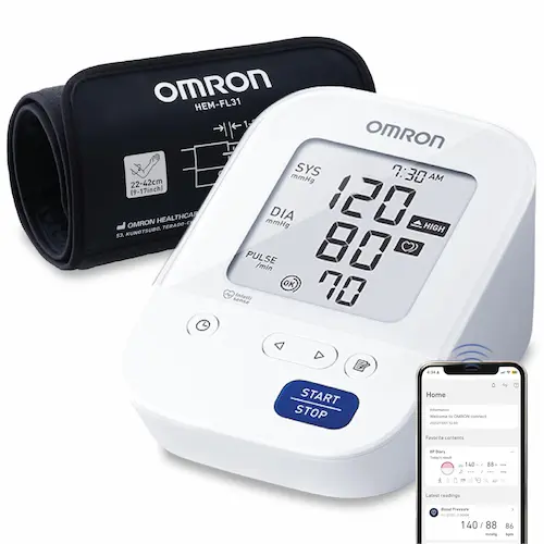 Omron HEM 7156T Blood Pressure Monitor with Bluetooth