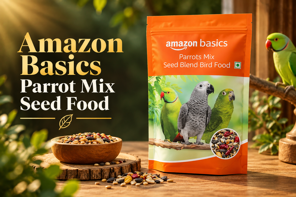 Amazon Basics Parrot Mix Seed Food