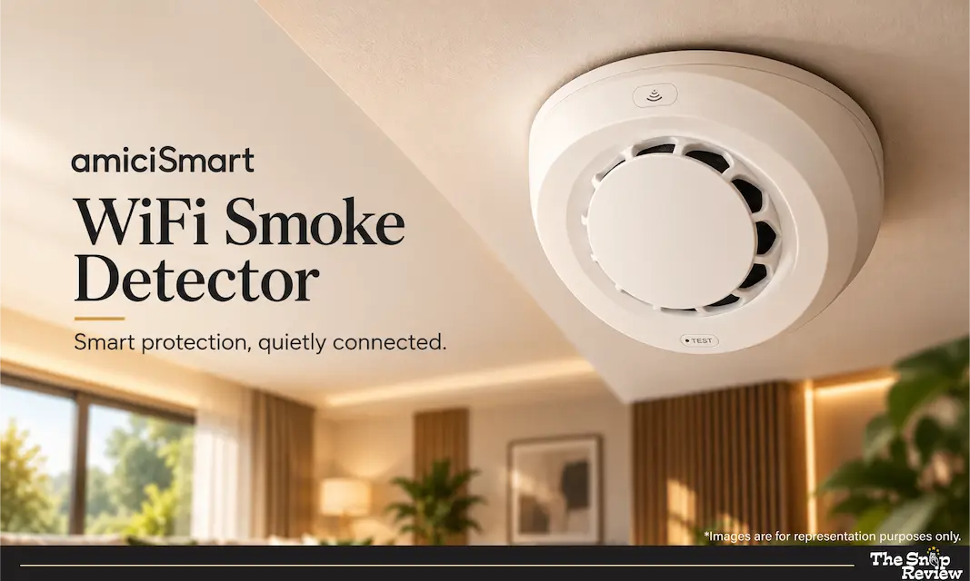AmiciSmart Wi-Fi Smoke Detector