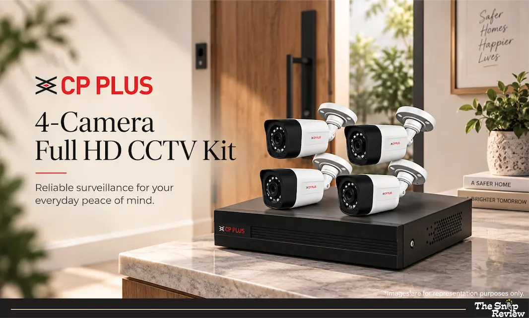 CP Plus 4-Camera Full HD Kit