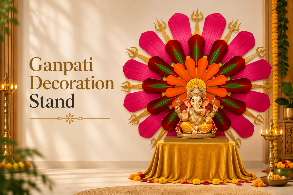 Ganpati Decoration Stand