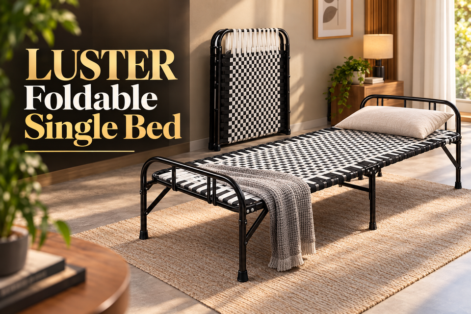 LUSTER Foldable Single Bed