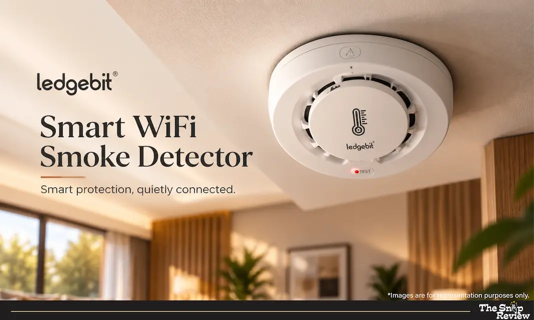 Ledgebit Smart Wi-Fi Smoke Detector