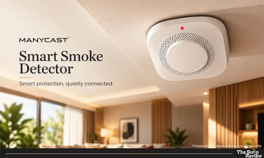MANYCAST Smart Smoke Detector