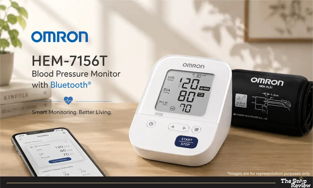 Omron HEM 7156T Blood Pressure Monitor with Bluetooth