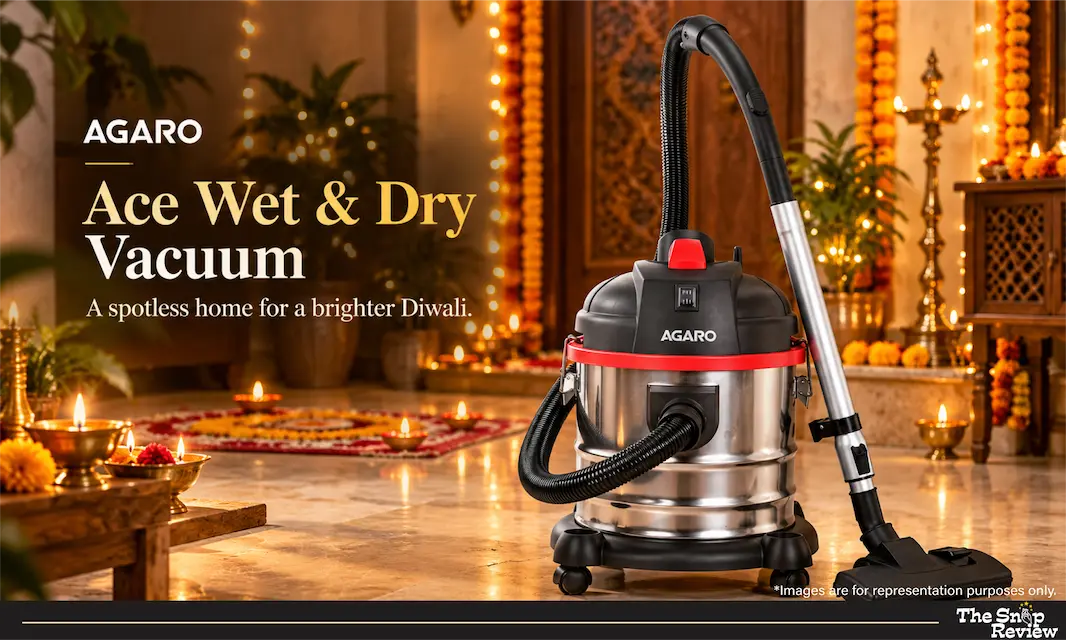 AGARO Ace Wet & Dry Vacuum