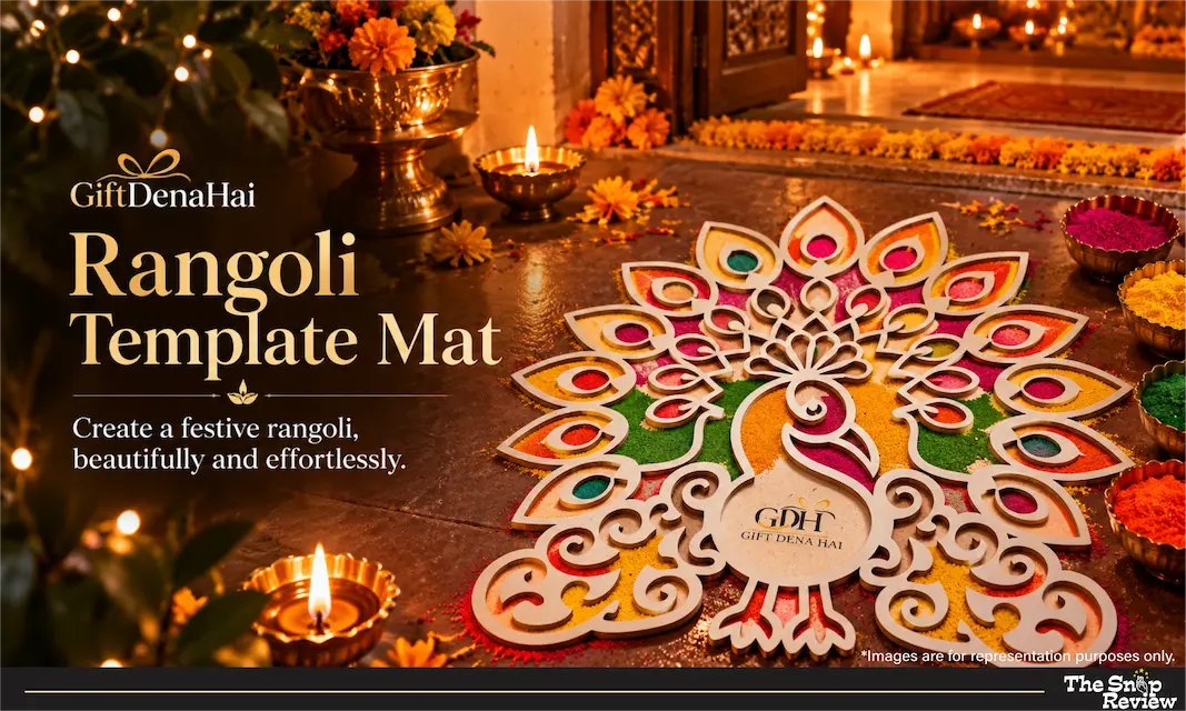 GiftDenaHai Rangoli Template Mat