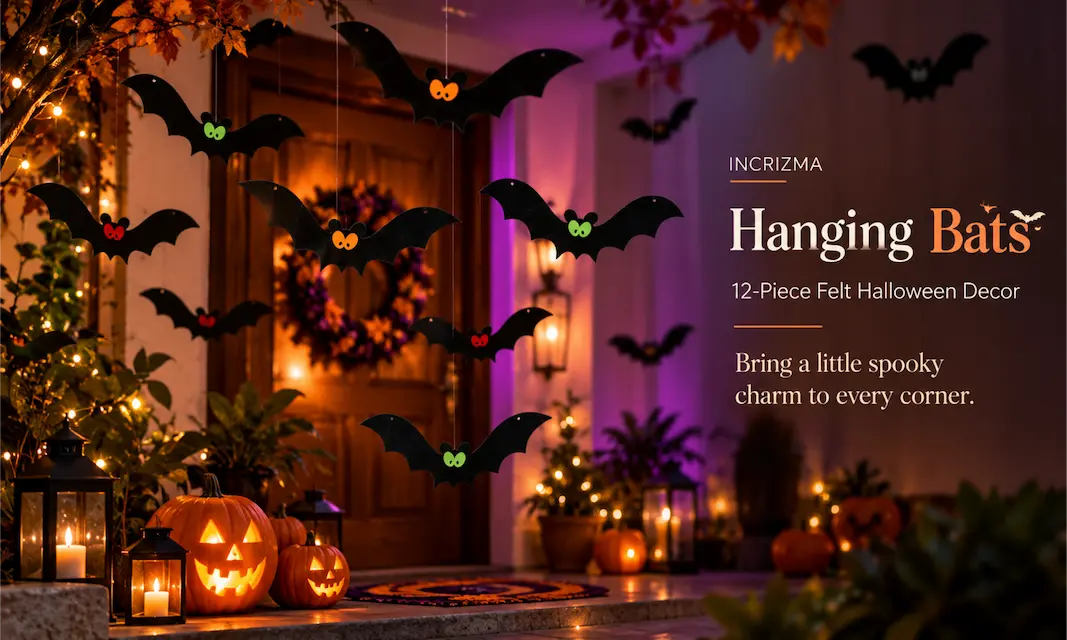 Incrizma Hanging Bats