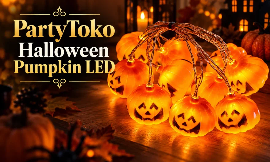 Party Toko Halloween Pumpkin LED