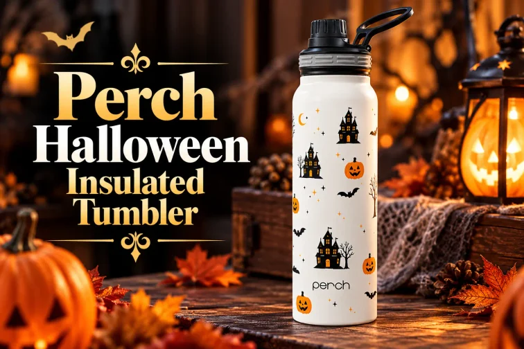 Perch Halloween Insulated Tumbler