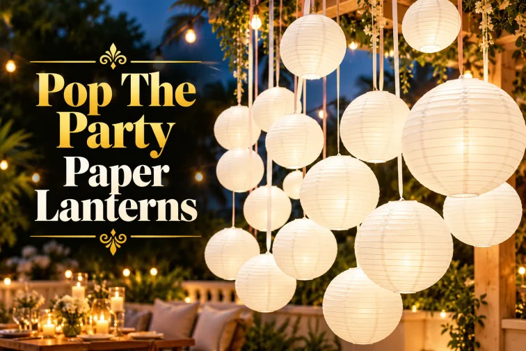 Pop The Party Paper Lanterns
