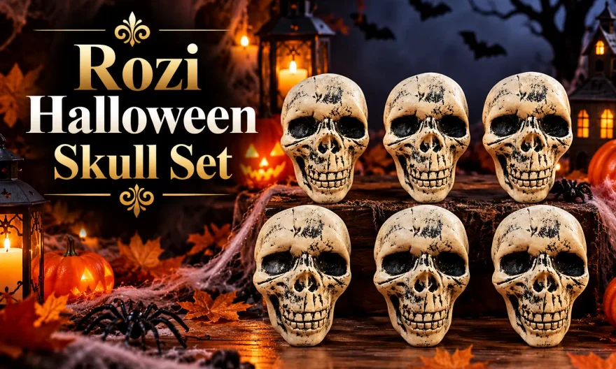 Rozi Halloween Skull Set