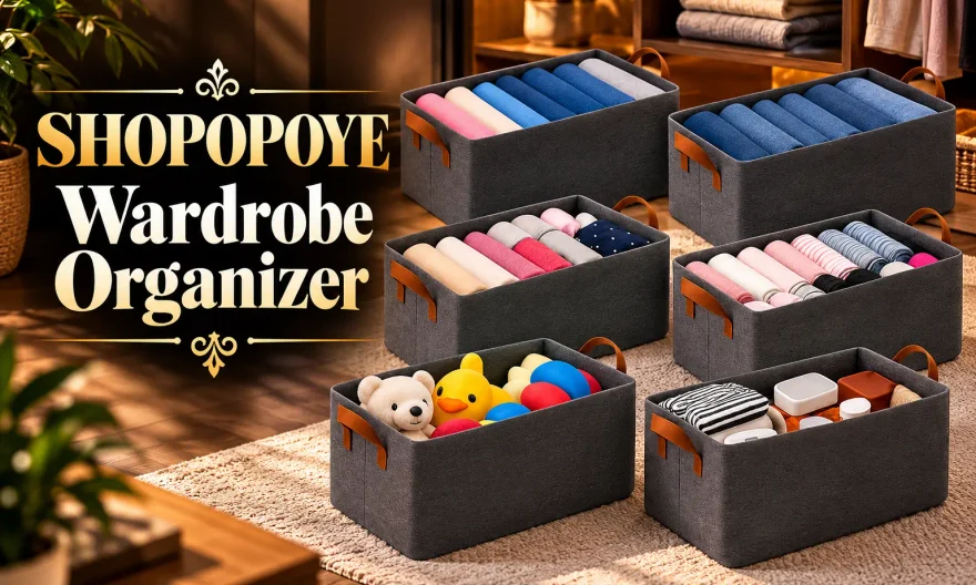 SHOPOPOYE Wardrobe Organizer