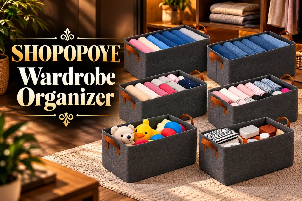 SHOPOPOYE Wardrobe Organizer