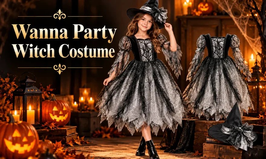 Wanna Party Witch Costume